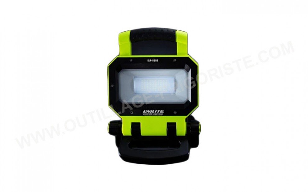 Lampe chantier rechargeable 5550 lm UNILITE SLR-5550 Présentation