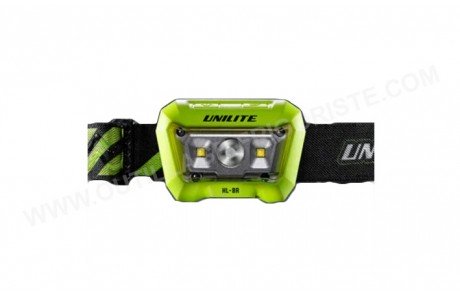 Lampe frontale rechargeable 475 lm UNILITE HL-8R Présentation