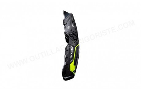 Cutter pliable avec rangement de lame UNILITE UK1 Présentation